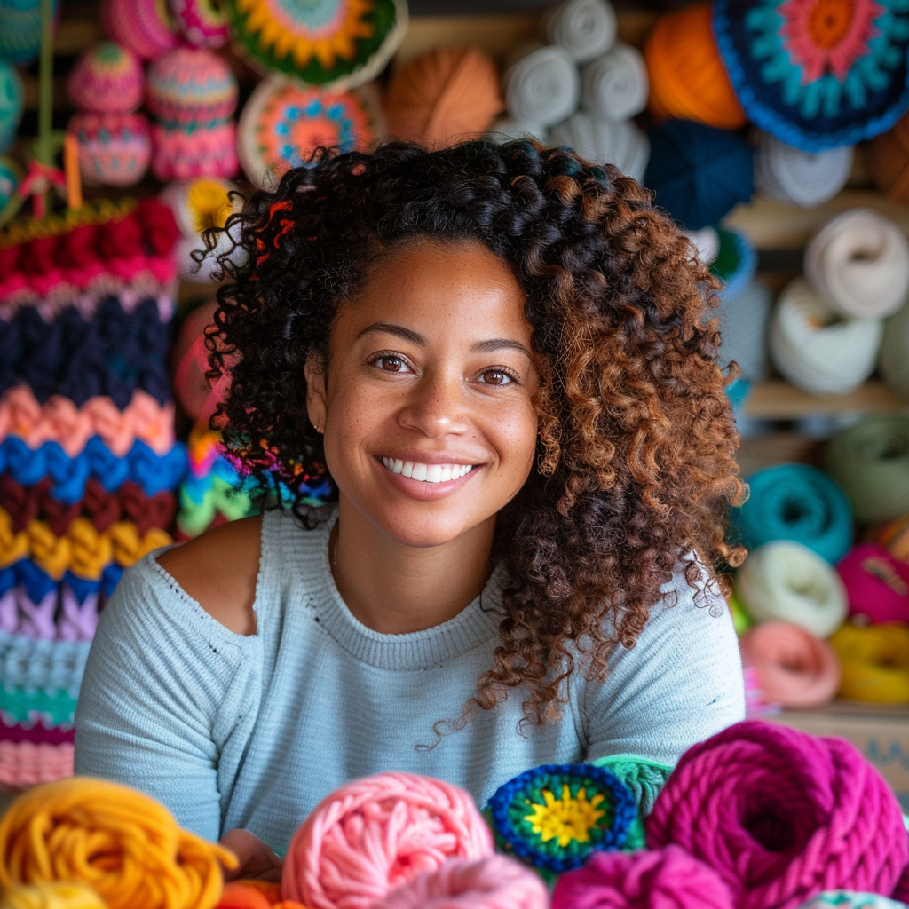 Aria Thompson - Community engagement leader fostering Kehobi crafting connections